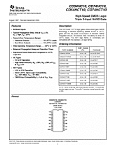 DataSheet CD74HCT10 pdf